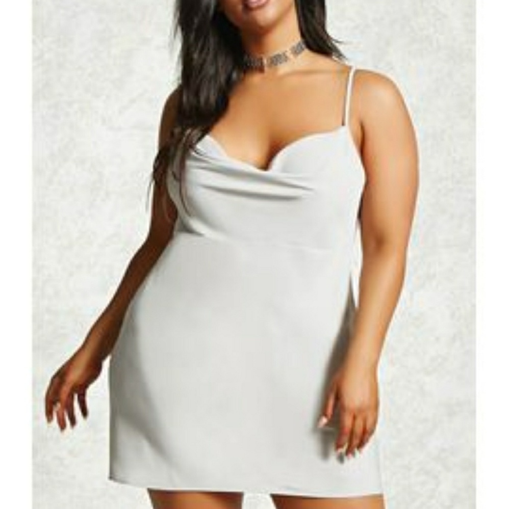 Forever 21 plus size slip dress